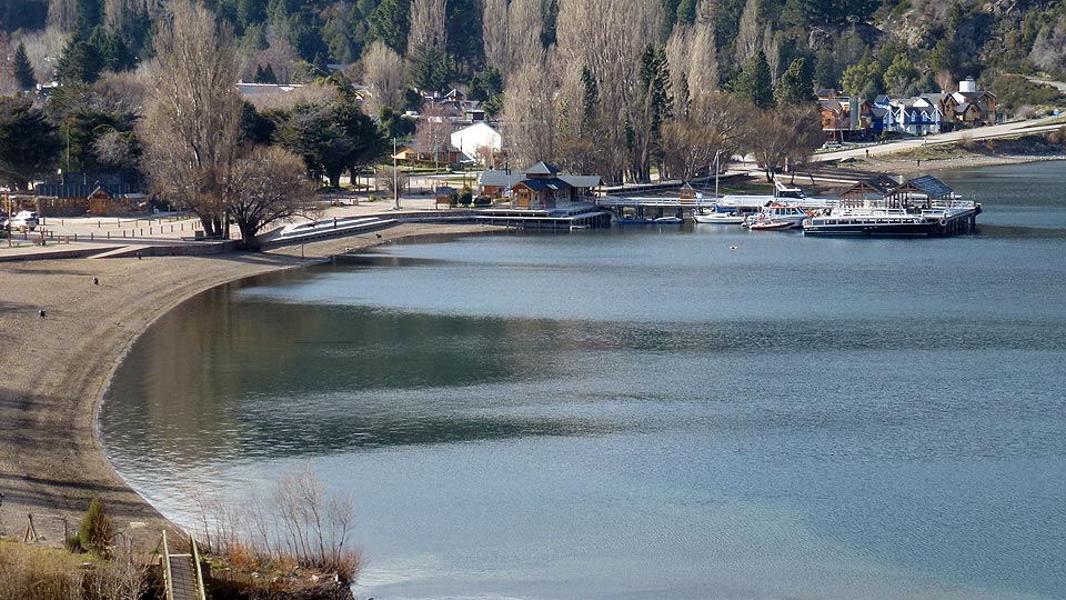 Panorámica desde el lago